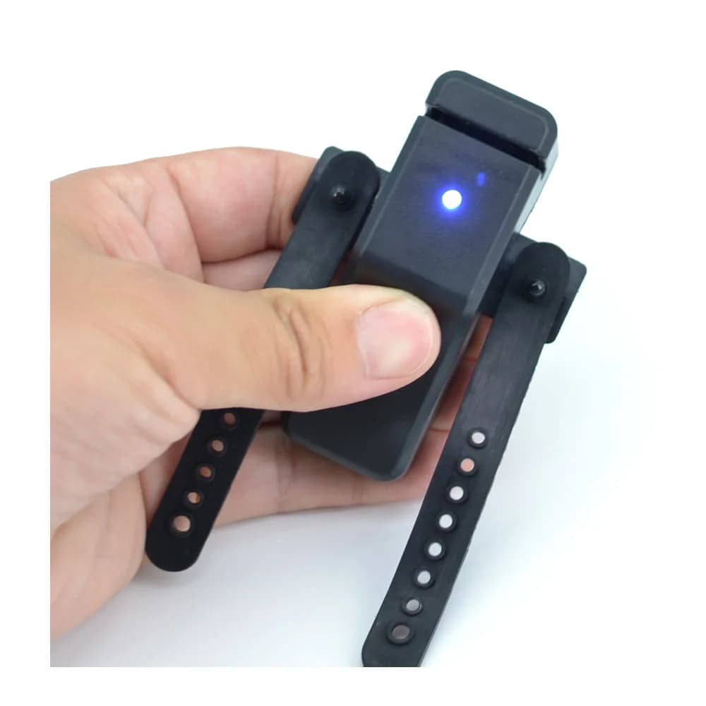 Alarme de touche digitale LED pour pêche à la carpe - indicateur sonore et lumineux avec fixation sur canne