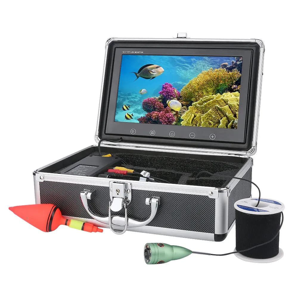 Kit caméra sous-marine wifi MAOTEWANG 1000tvl avec moniteur 10" et application IOS/Android pour pêche