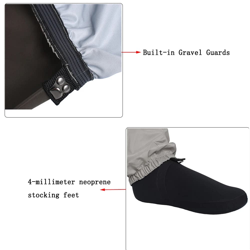 Waders de pêche respirants homme convertible léger pantalon cuissardes pour pêche à la mouche