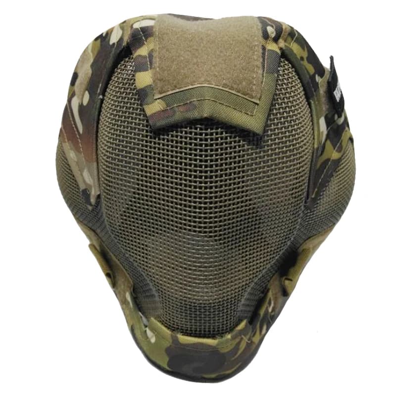 Masque intégral airsoft TAK YIYING V6 maillage acier protection complète pêche chasse