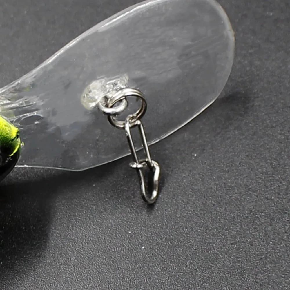 50 émerillons pêche à clip rapide connecteur leurres haute qualité accessoires pêche