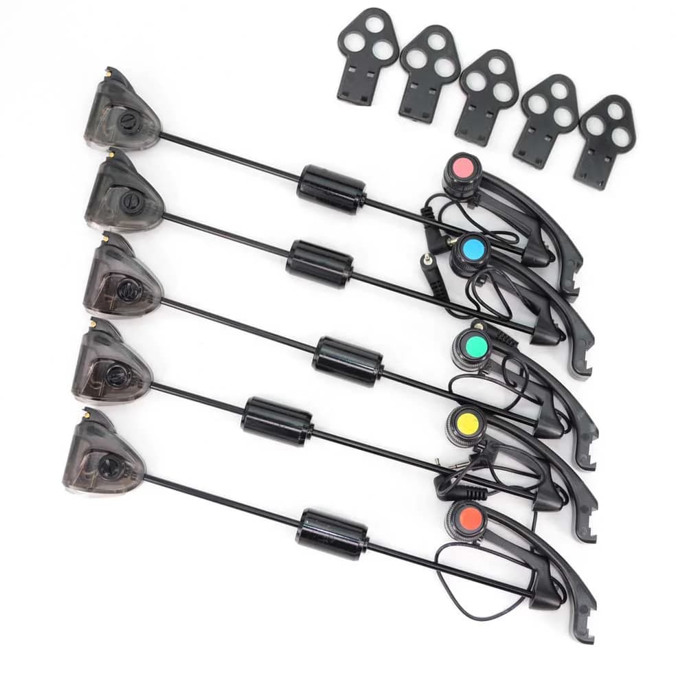 Hanger LED pour swinger de pêche à la carpe - indicateur de touche lumineux pour pêche nocturne et alarmes