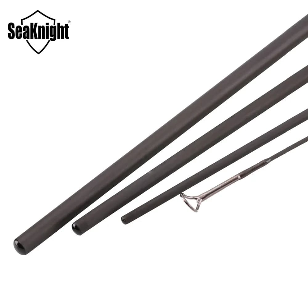 Canne mouche MAXWAY Honor Series 2.4M à 3.0M fibre carbone 40T manche liège 3A 4 sections action douce
