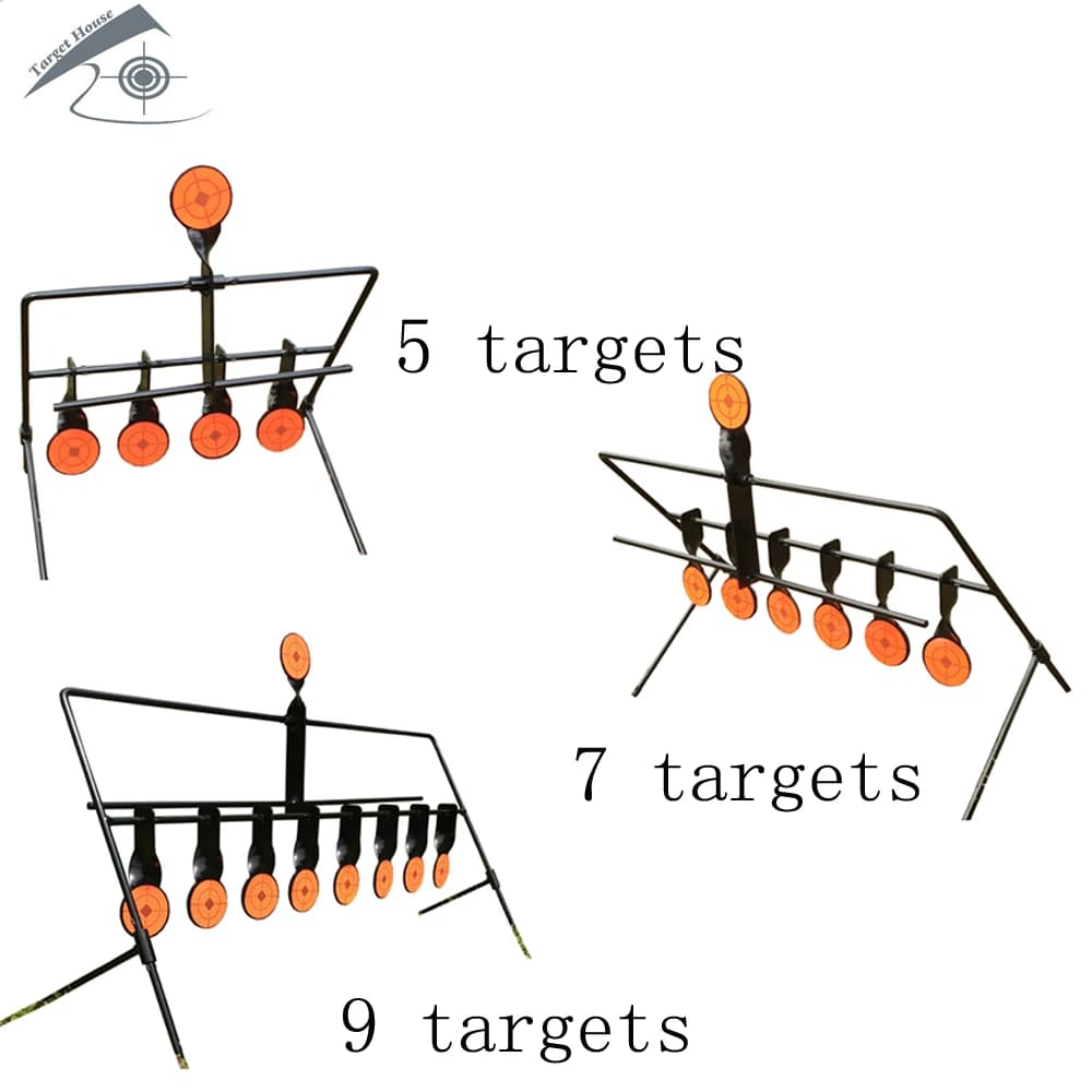 Cible spéciale pour carabine à plombs et airgun - Cible de précision pour entraînement au tir plomb