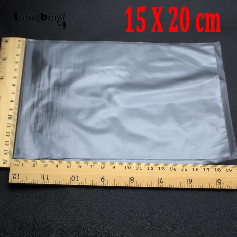 50 Sacs PVA Solubles Eau 15x20cm Grand Format Amorçage Carpe Pêche Accessoires
