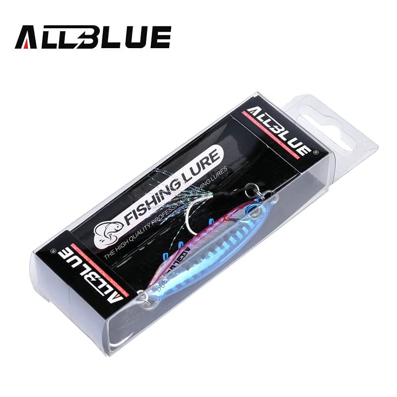 Leurre métallique ALLBLUE DRAGER 15G 30G pour bar et pêche en mer depuis le bord