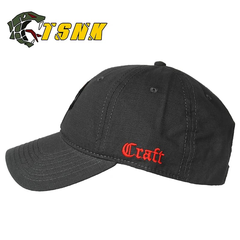 Casquette tactique pêche coton haute qualité broderie phoques pour pêcheurs exigeants