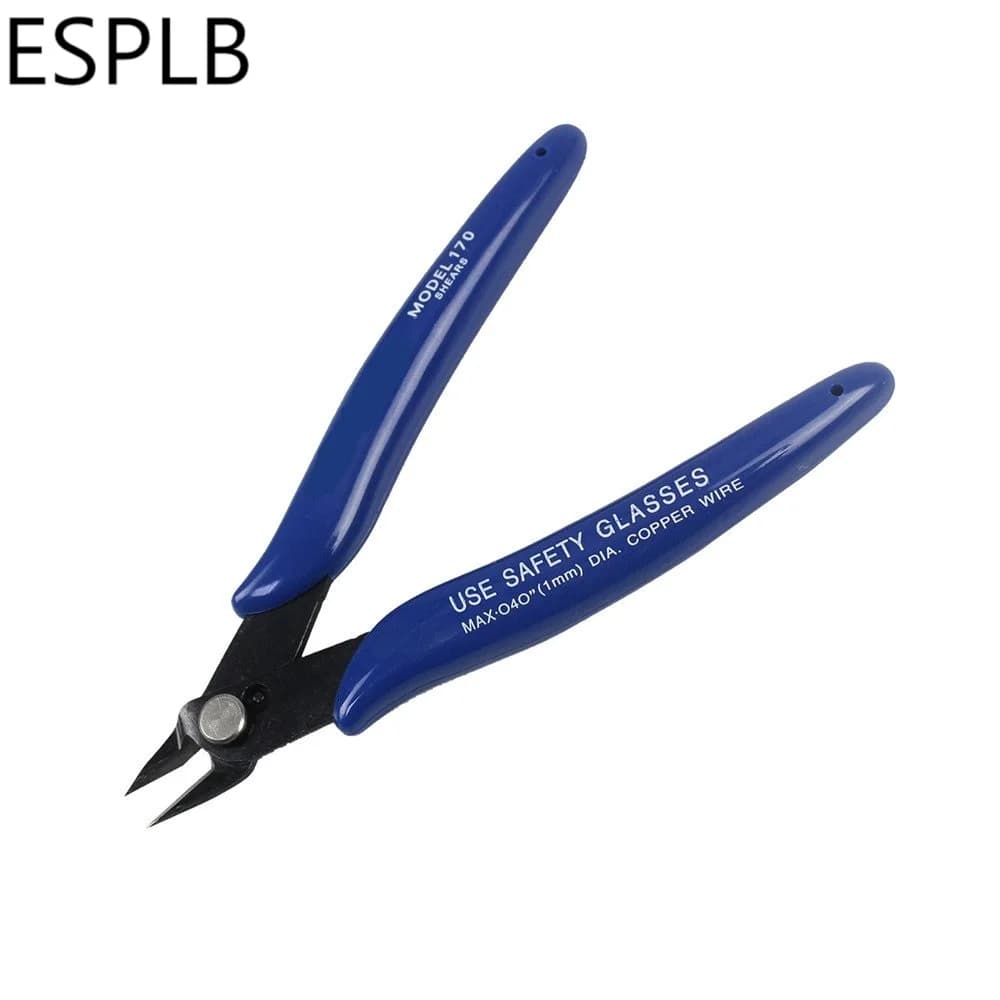 Pince coupante latérale ESPLB 170 pour électricien - Coupe-fil câble flush cut professionnel