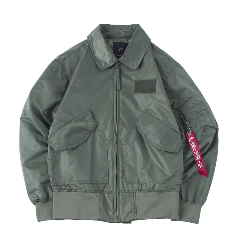 Veste bomber tactique air force CWU-45P - Veste militaire pêche imperméable coupe-vent