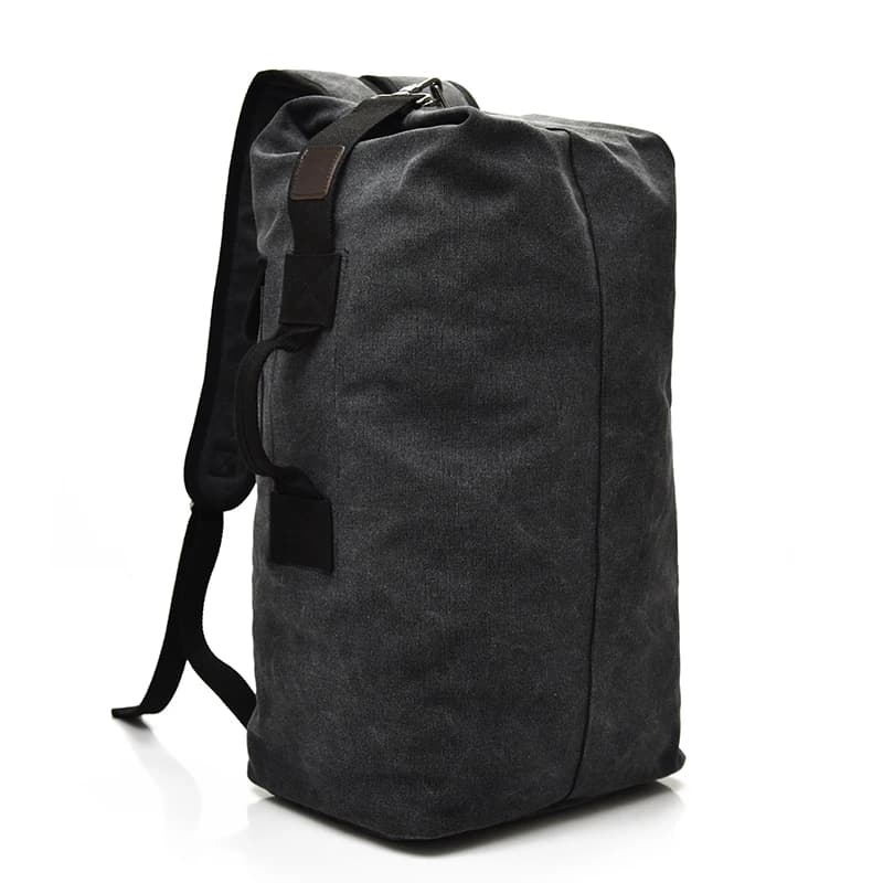 Sac à dos pêche grande capacité toile canvas montagne épaule homme qualité professionnelle