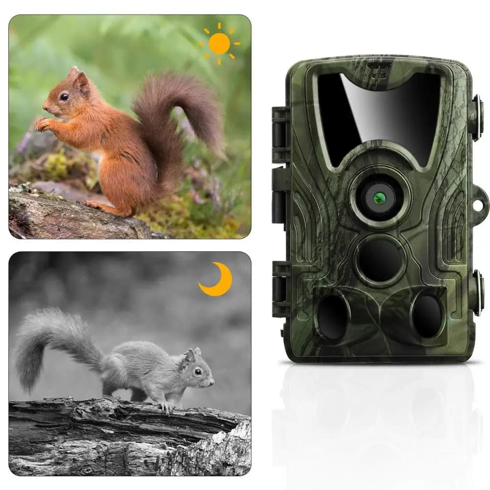 Caméra trail HC801A 20MP 1080P étanche IP65 capteur PIR pour surveillance sécurité extérieure et chasse