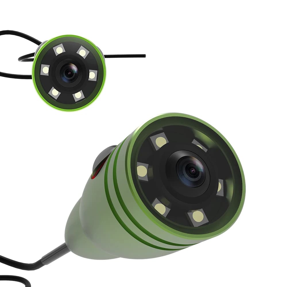 Caméra de pêche sous-marine 1000TVL avec 6 LED blancs pour pêche sur glace et observation hivernale