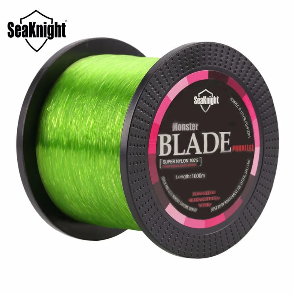 SeaKnight BLADE 1000M Nylon - Ligne monofilament japonaise pour eau douce et mer - 2-35LB haute résistance