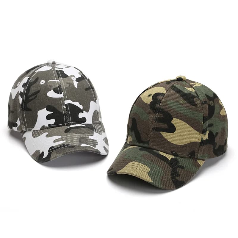 Casquette enfant camouflage pêche jungle - Baseball cap réglable coton étudiant bébé garçon fille