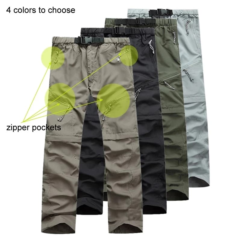 Short randonnée étanche homme été 2024 - Pantalon pêche trekking montagne activités aquatiques