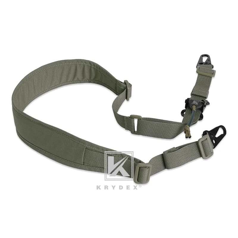 Bretelle fusil modulable pêche chasse - Sling tactique rembourré 2 points 1 point réglable