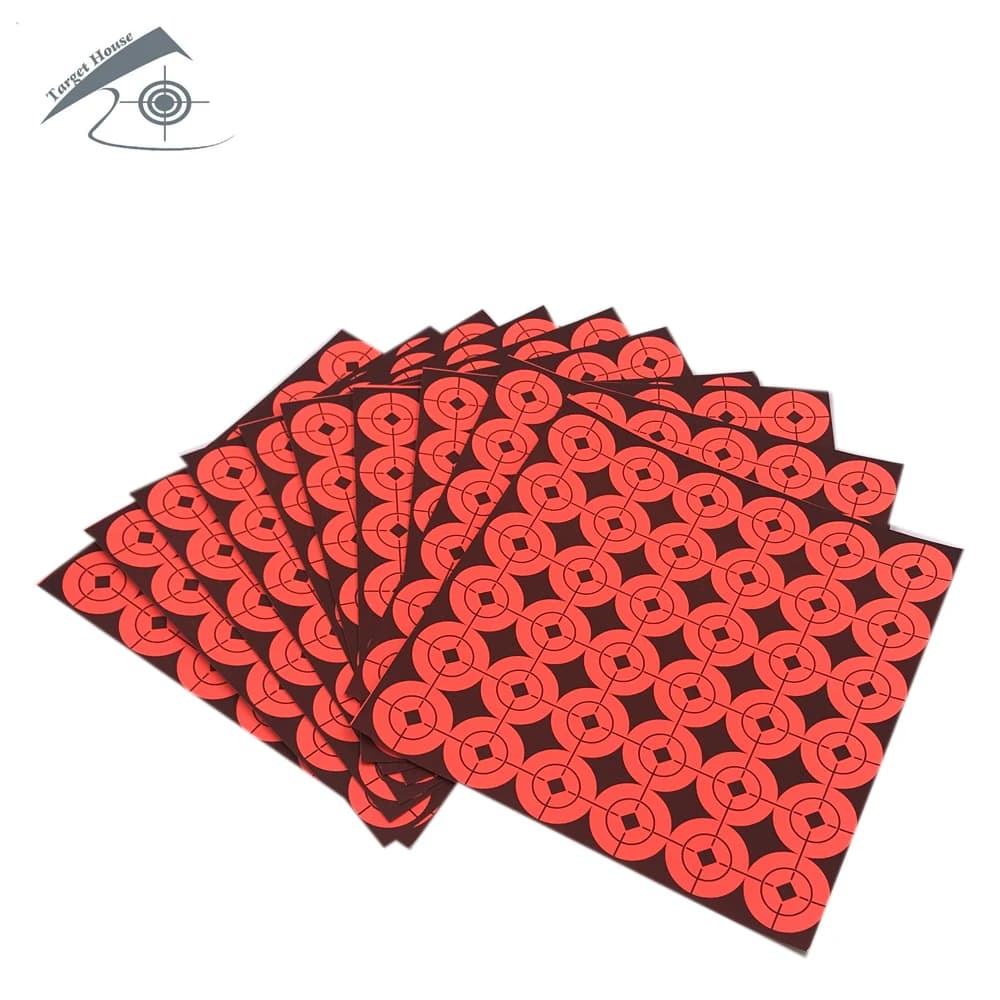 360 stickers cibles 1 pouce autocollants - Compatibles tous airguns BB plombs acier plastique