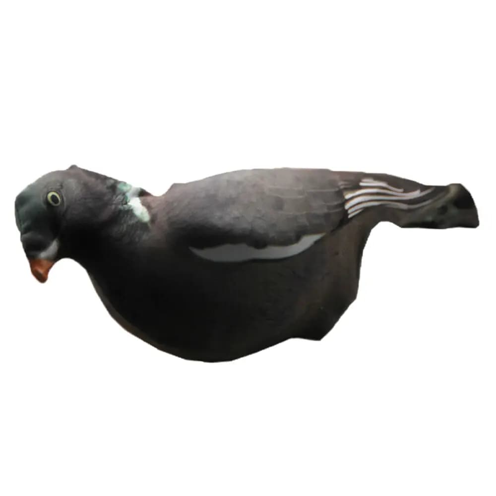 5 ou 10 leurres pigeons 3D réalistes en tissu flexible - appâts pour chasse ou décoration