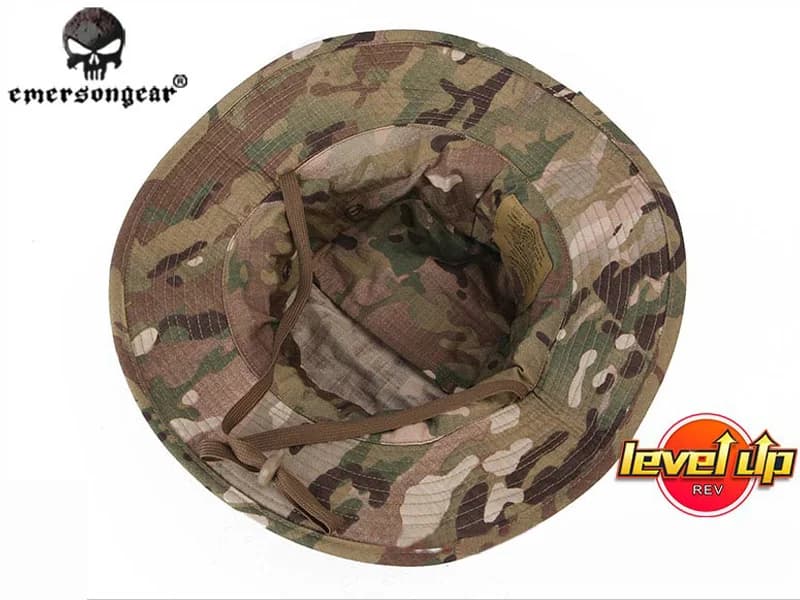 Casquette tactique EmersonGear Combat Bonnie EM8740 pour pêche, randonnée et airsoft - Protection optimale