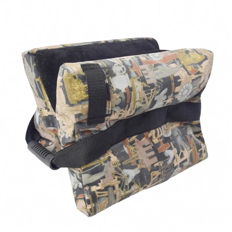 Sac de support de tir vert sable non rempli - Support de fusil pour pêche et chasse, accessoire de tir