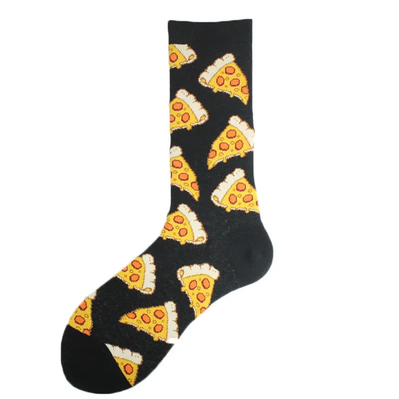 Chaussettes décalées drôles aliens dinosaures requins unisex skateboard designs originaux
