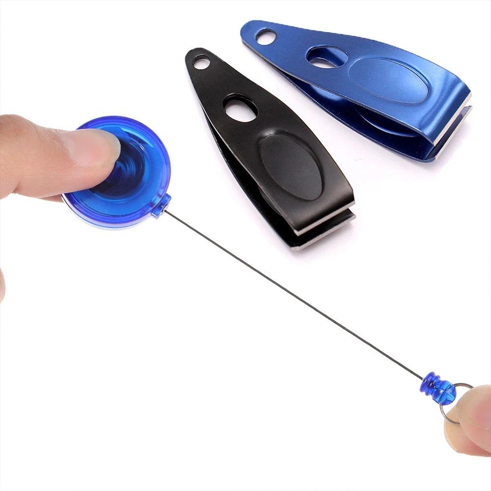 Coupe-ligne portable mini pêche : coupe-fil nylon carbone, pince multifonction pour leurres et hameçons