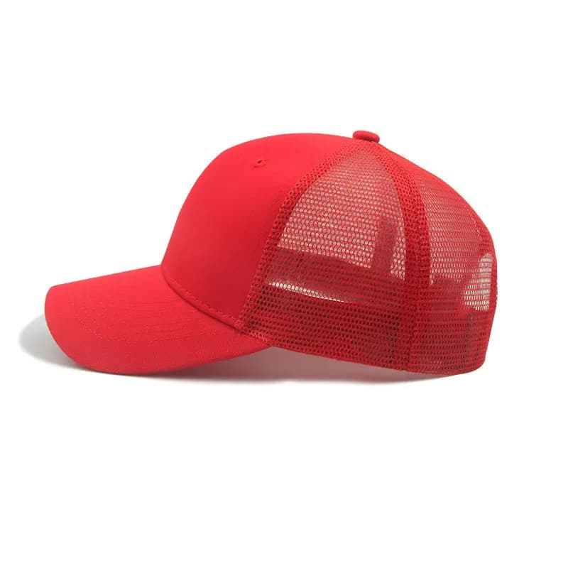 Casquette camouflage COKK homme femme été - Filet respirant snapback couleur unie casquette bone
