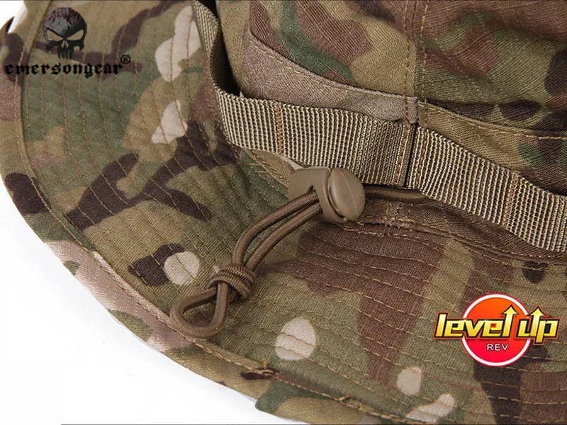 Casquette tactique EmersonGear Combat Bonnie EM8740 pour pêche, randonnée et airsoft - Protection optimale