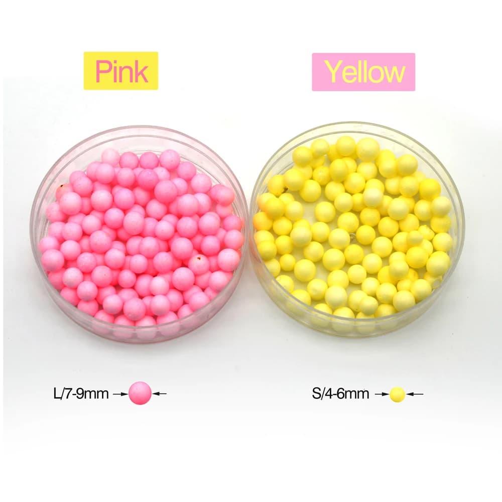 Flotteurs MNFT 2Bottles Carp Foam Ball Beads - Appâts pop-up senteur sucrée pour pêche au fond