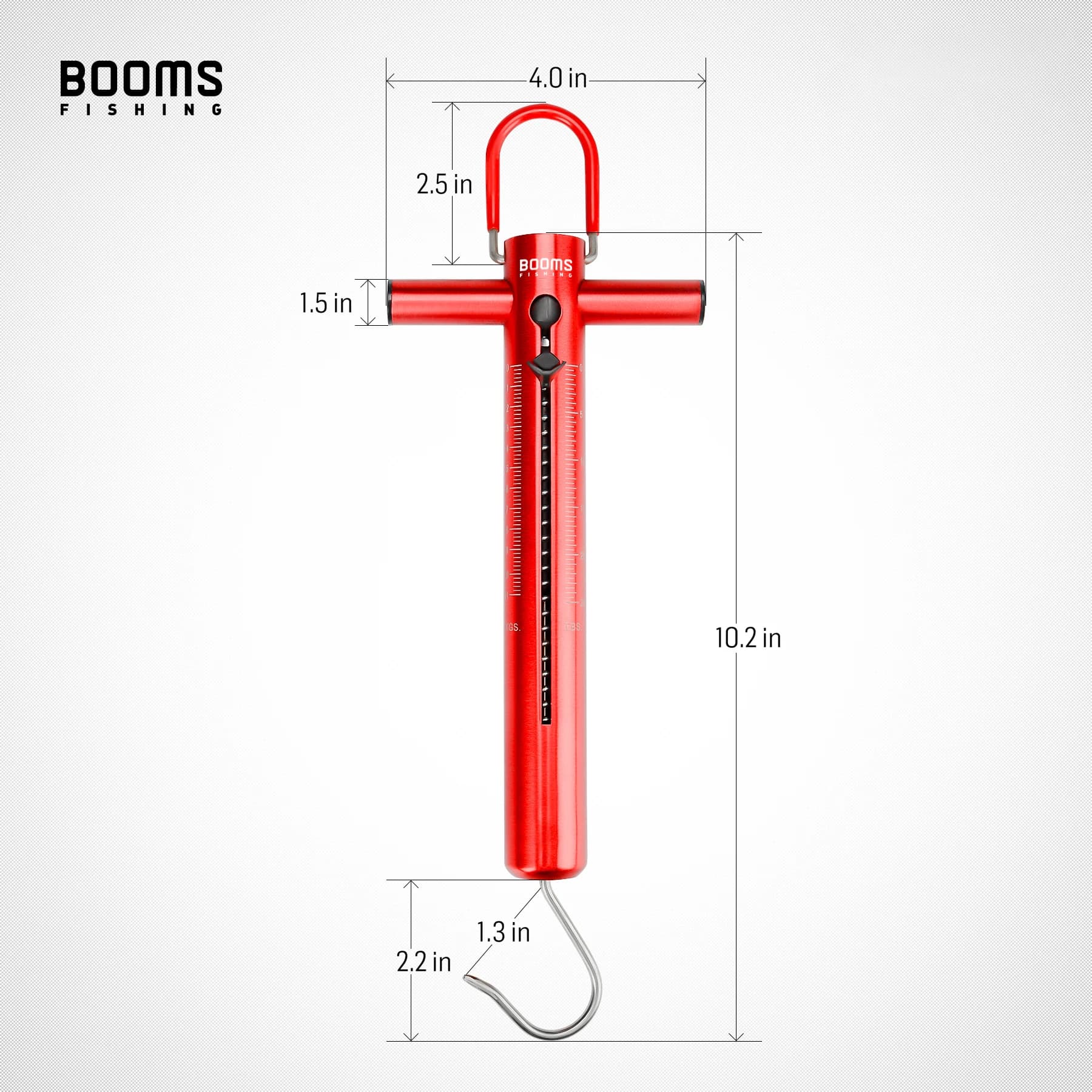 Balance à ressort TS1 tube aluminium 25LB/11KG pour pêche portable et précise