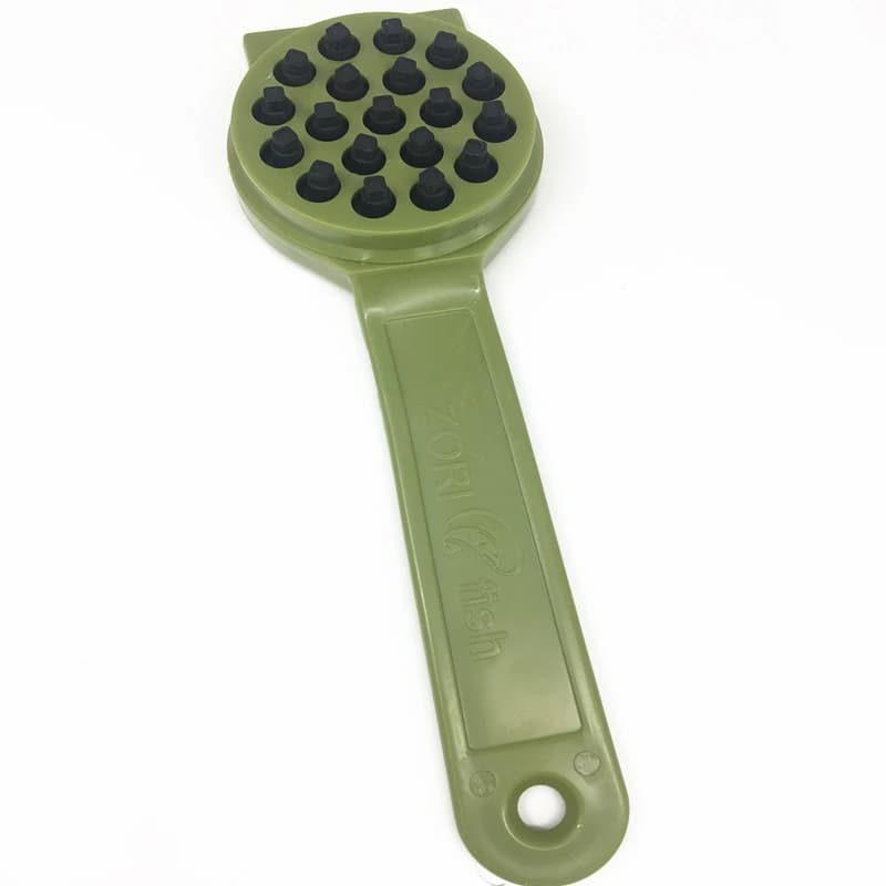 Brosse grattoir à écailles de poisson - Outil rapide pour nettoyer et écailler vos prises