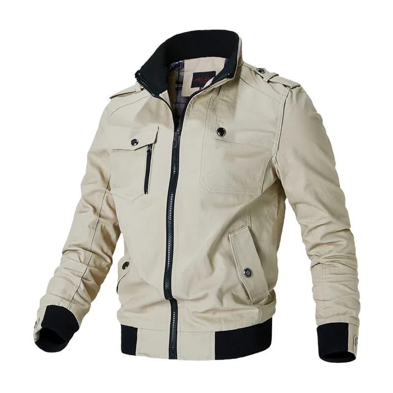 Bomber homme coupe-vent printemps automne - Veste slim technique pour pêche sportive nouvelle collection