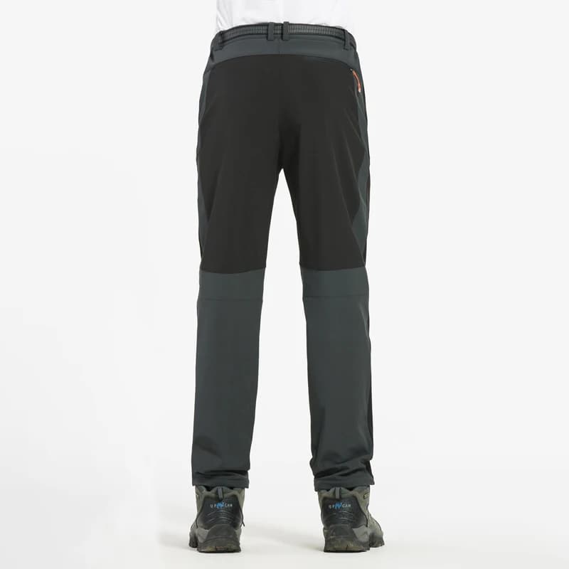 Pantalon homme hiver polaire épais imperméable coupe-vent softshell pour randonnée trekking camping et ski