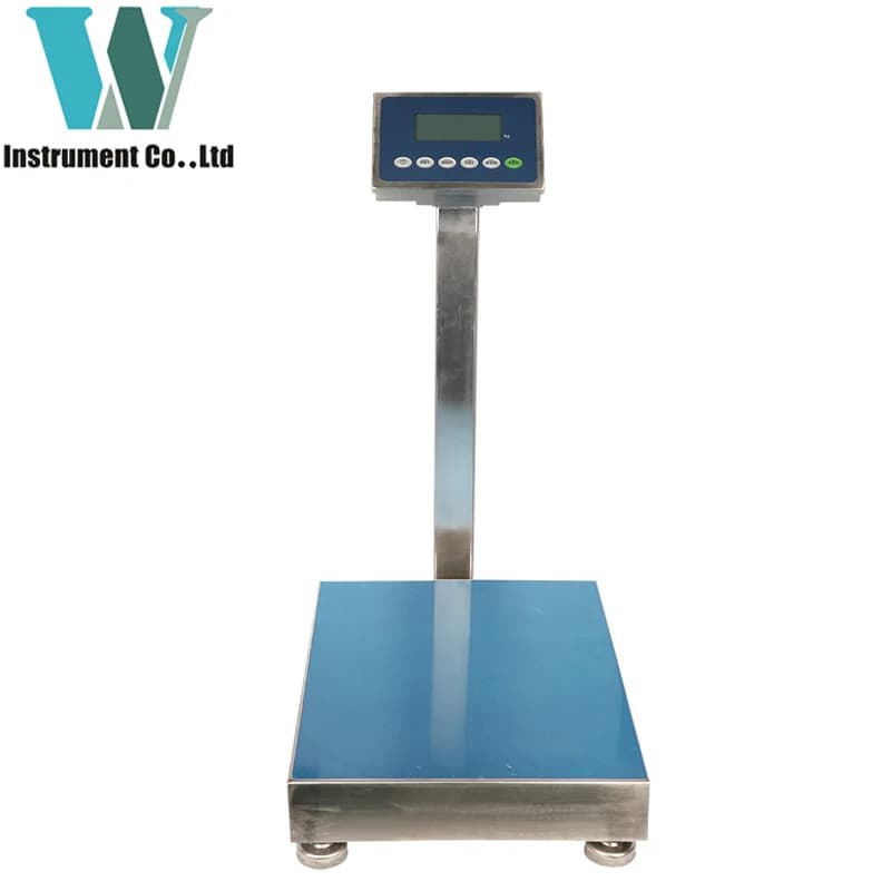 Balance électronique étanche précision haute 100kg à 500kg - Pèse lourd digital anti-corrosion acier inox pour pêche
