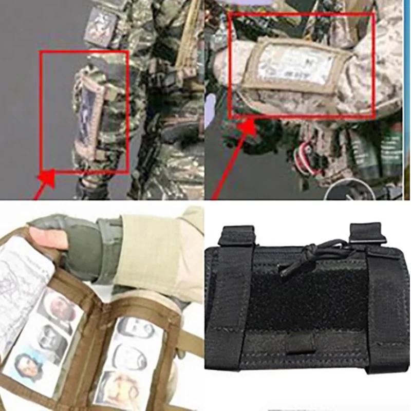 Poche bras tactique outdoor TC0176 - Étui documents cartes pêche rangement fermeture