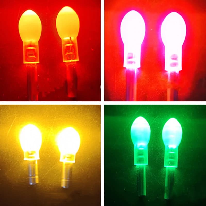 Flotteur électrique LED pour pêche de nuit - Flotteur lumineux à piles pour eaux sombres