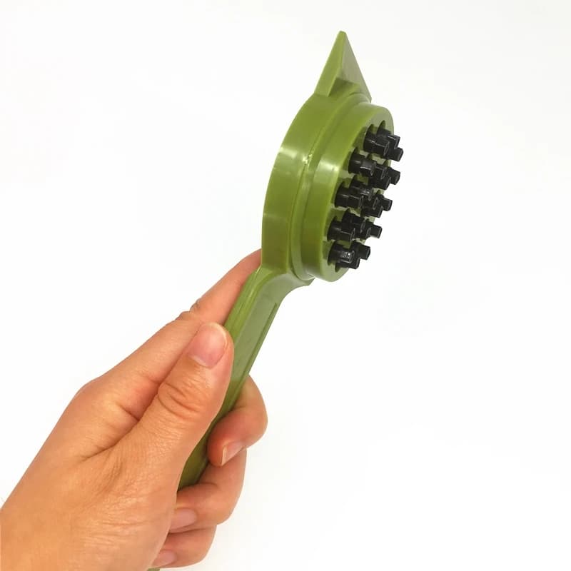 Brosse grattoir à écailles de poisson - Outil rapide pour nettoyer et écailler vos prises