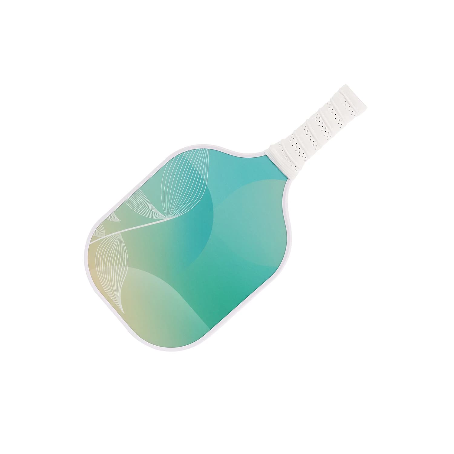 Palas de pickleball USAPA approuvées - Noyau polypropylène alvéolé, fibre carbone, grip antidérapant
