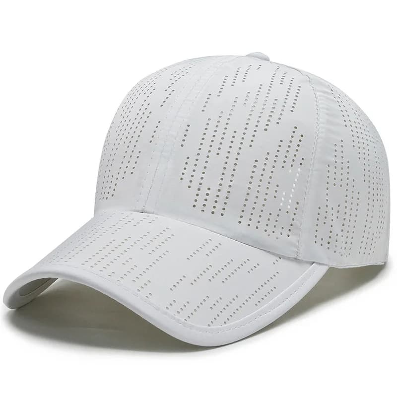 Casquette sport pêche color block - Homme rapide séchage résistance eau camping randonnée