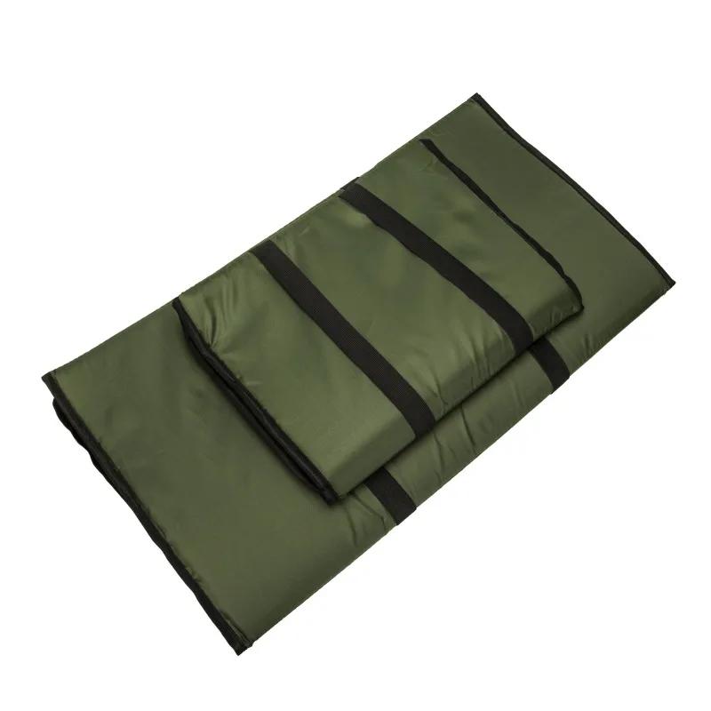 Tapis de décrochage 3 couches pliable pour carpe - Protection poisson 80x35cm/100x60cm - Pêche carpe