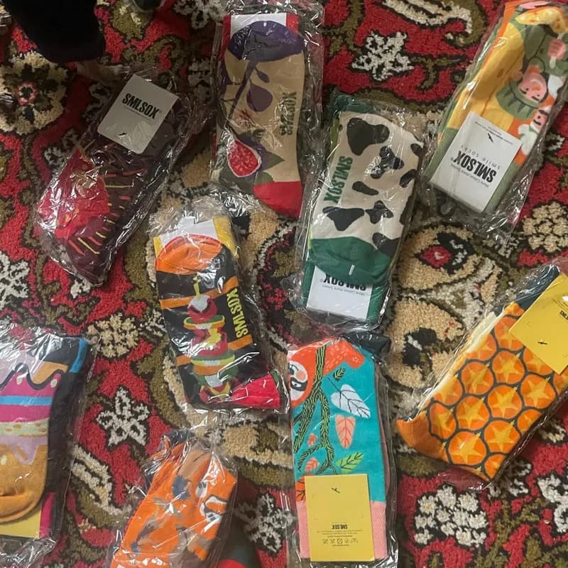 Chaussettes unisex originales motifs animaux AB Tide - cadeau anniversaire coloré chat chien koala vache
