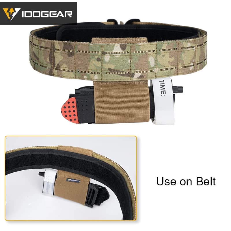 Poches porte-tourniquet IDOGEAR pêche - Kit premiers secours léger 3581 pêche aventure sécurité