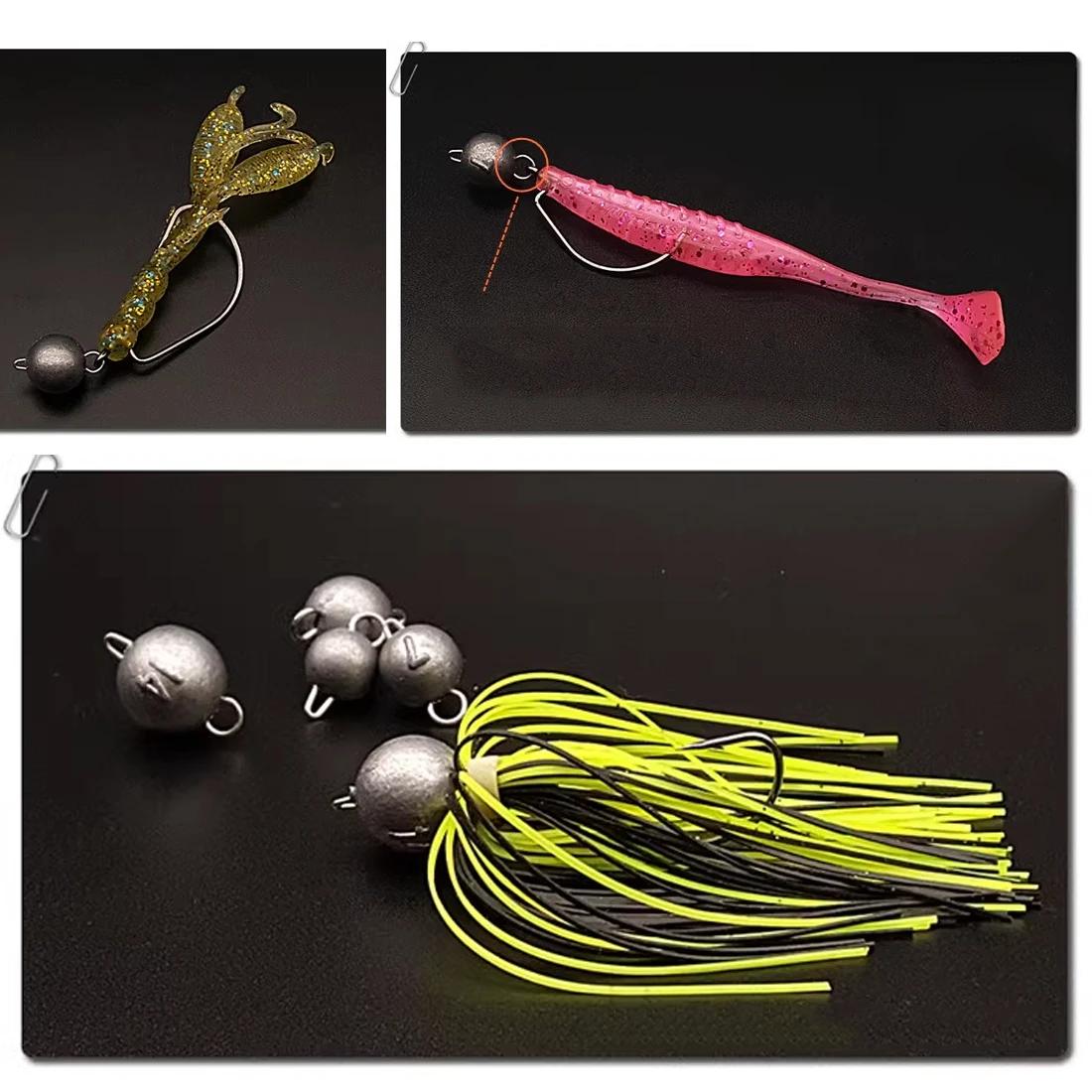 Plombs Cheburashka 9KM 10 pièces avec connecteur - Sinkers pour pêche freshwater précise