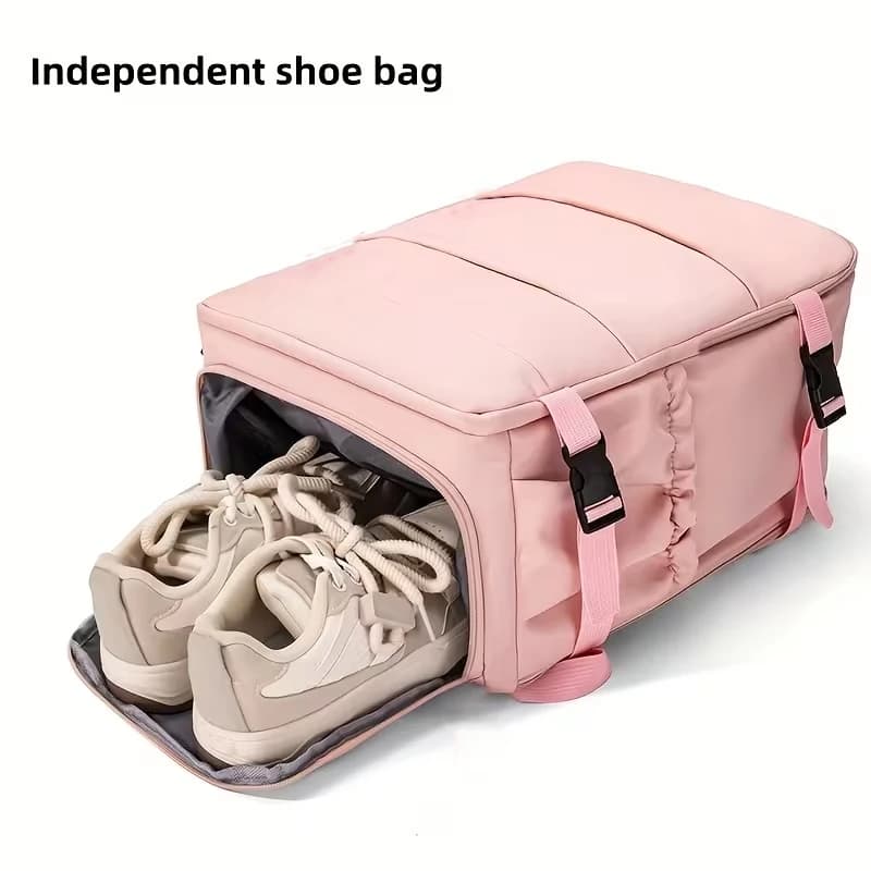 Sac à dos femme élégant léger pêche randonnée commute quotidien poches multiples réglable