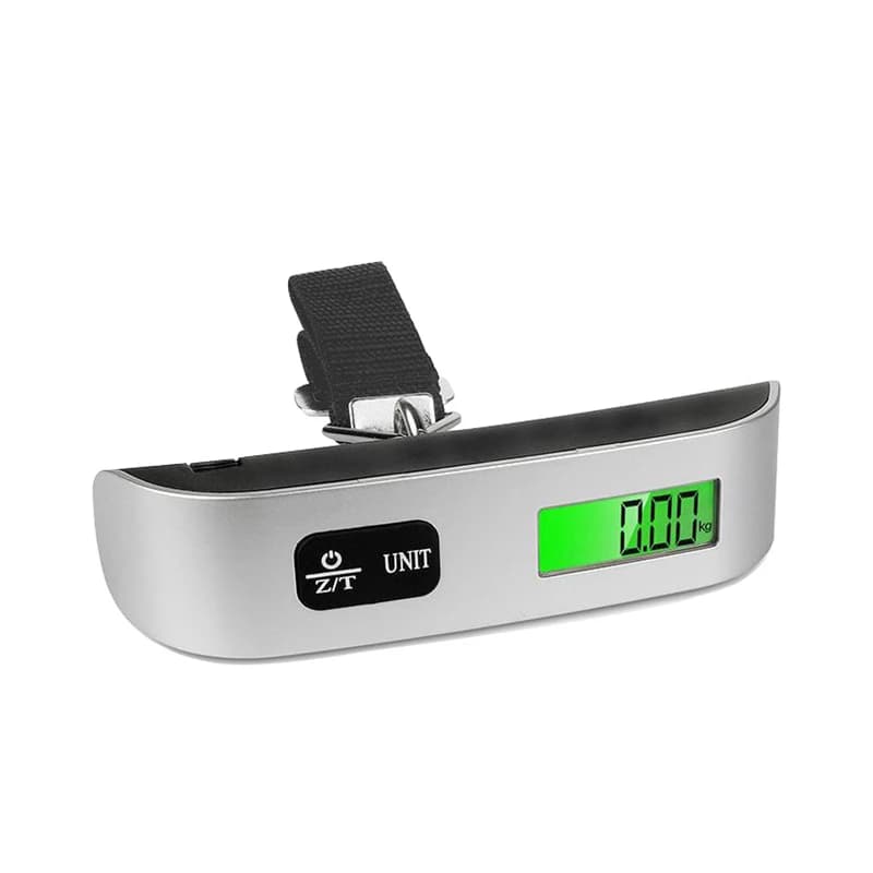 Balance numérique portable 10g-50kg écran LCD - pèse-bagages électronique voyage valise suspendue précis