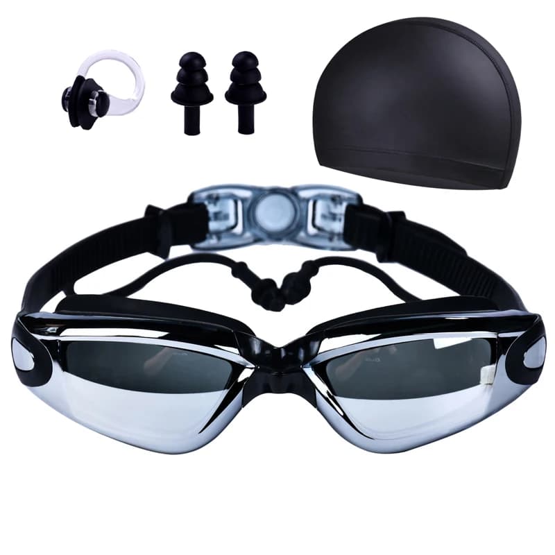 Lunettes de natation waterproof anti-buée haute définition pour hommes et femmes - Vision parfaite