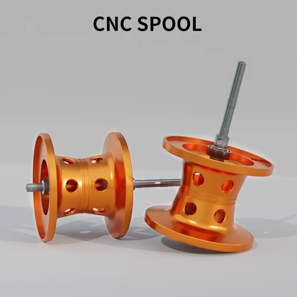 Moulinet Baitcasting 6.3:1 8KG drag pour pêche du bar en mer avec accessoires de pêche complets