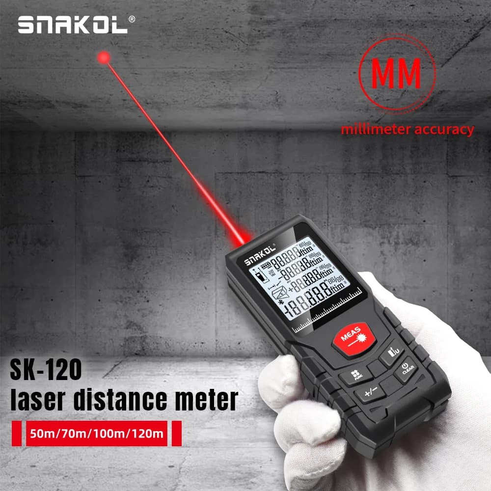 Télémètre laser Snakol professionnel 50M à 120M - Précision et fiabilité pour pêche technique avancée