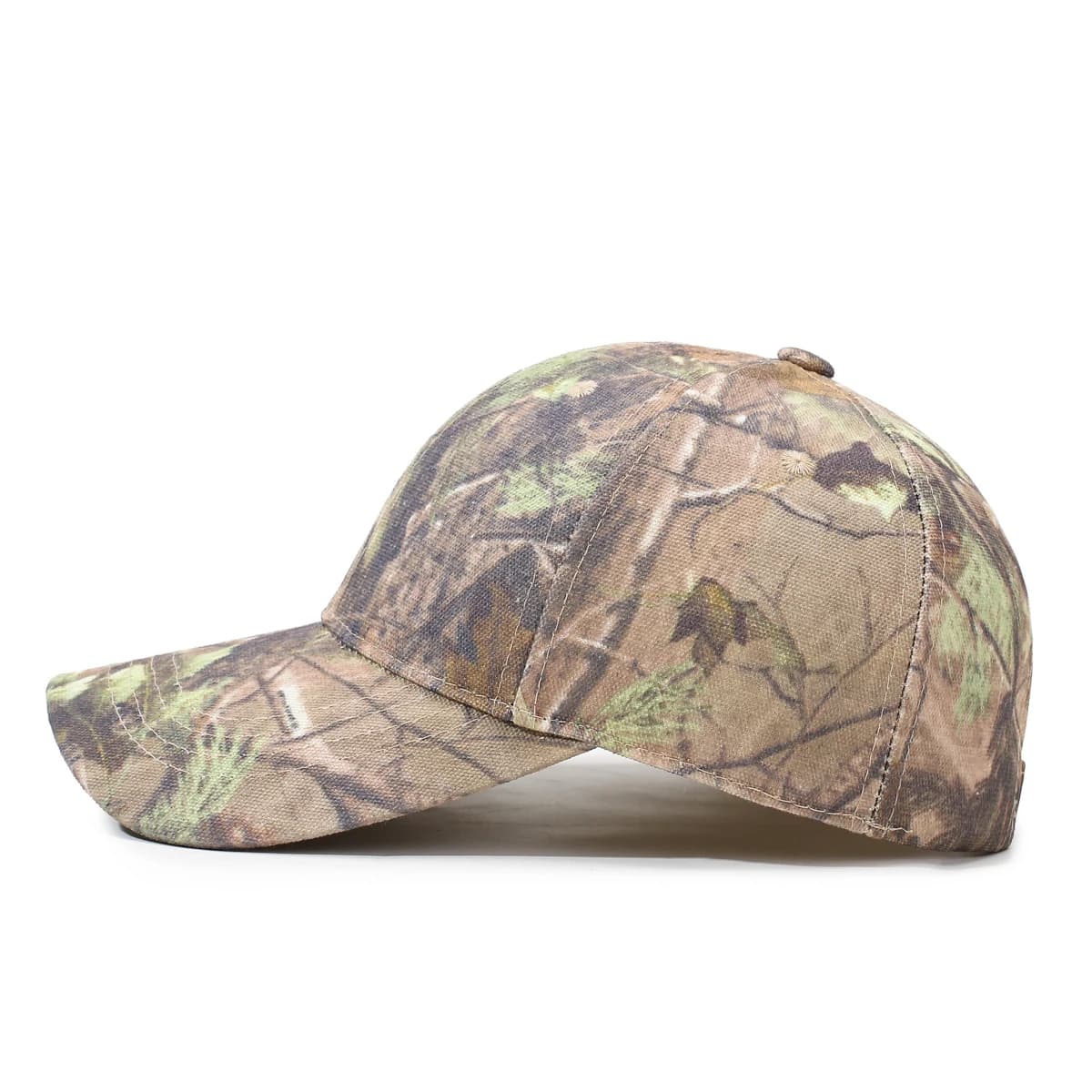 Casquette camouflage feuilles jungle pêche - Pattern nature randonnée - Protection solaire wilderness