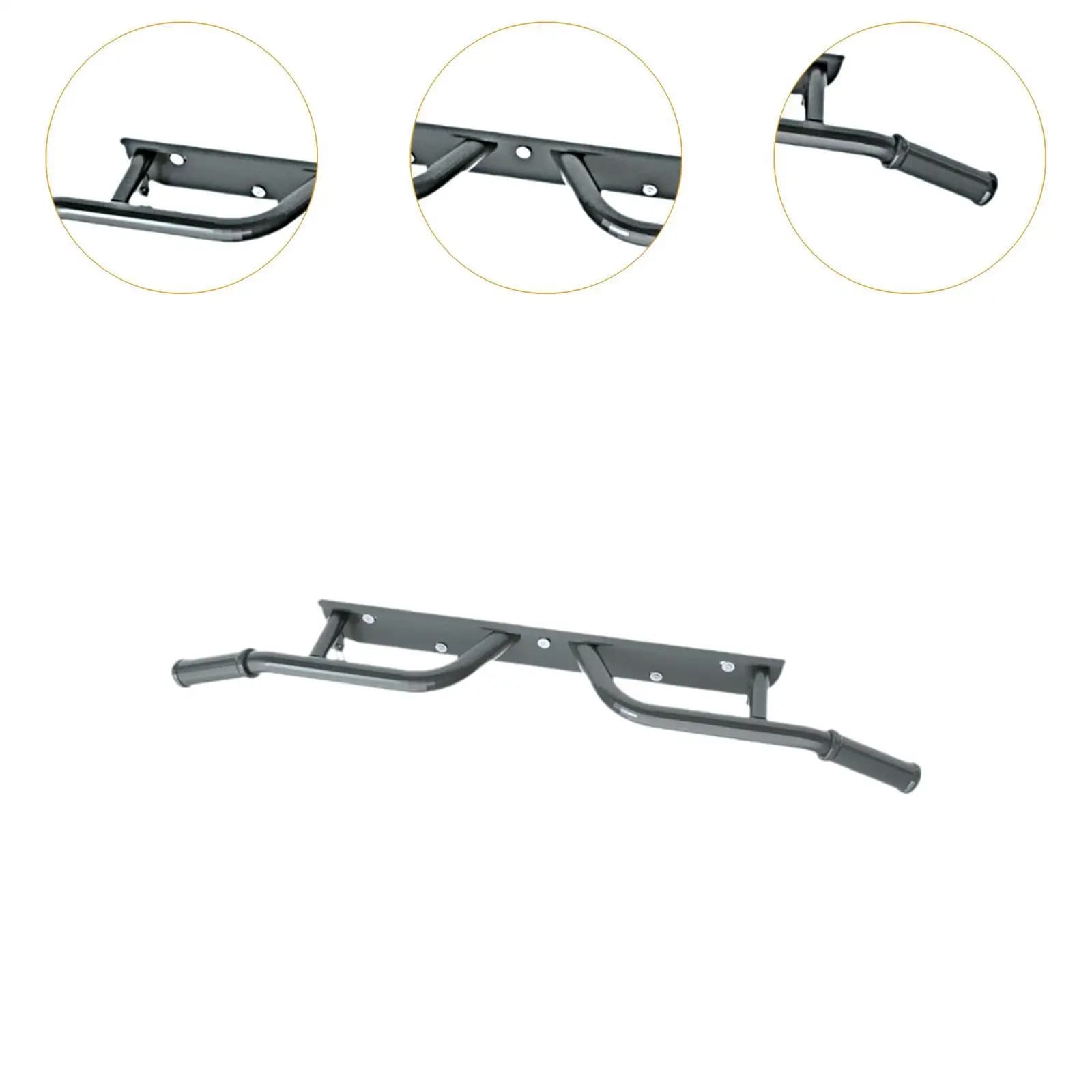 Barre de traction murale réglable pour porte - Installation facile sans perçage - Idéal musculation maison